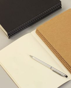 สมุดโน้ตคราฟท์ A5 ดีไซน์เรียบง่าย ปรับแต่งได้ สมุดบันทึกสำหรับสำนักงานและโรงเรียน เหมาะสำหรับใช้เป็นของแจก - Product Image 3