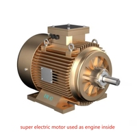 Nouveau moteur asynchrone à induction AC 220v 380V 50/60 HZ ROHS CE REACH 140W monophasé pour l'énergie nouvelle électrique 1500 tr/min