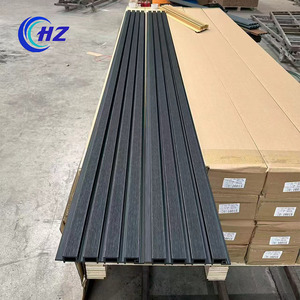Panneau mural extérieur WPC personnalisable au <span class=keywords><strong>prix</strong></span> d'usine, panneau décoratif durable en composite bois-plastique pour façade de <span class=keywords><strong>maison</strong></span> - Product Image 3