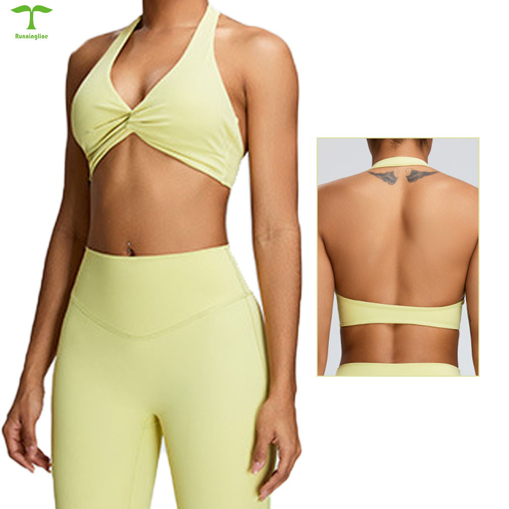 New Arrival Custom Gym Wear High Support Beauty Back Underwear Quick Dry Women's Sports Gym Bra Yoga Sports Bra for Women