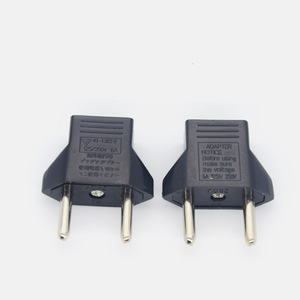 European To Us <b>Plug</b> <b>Adapter</b> 100-240V 0.5A Universal Travel <b>Adapter</b> With Dual Pins For International Use - Product Image 4