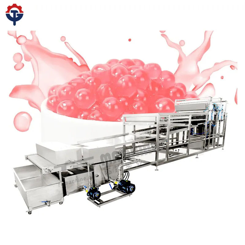 Máquina de fabricación de perlas té leche perla gama de productos ampliada