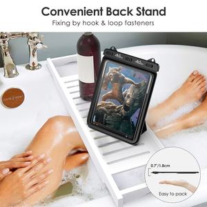 Étui étanche pour tablette MoKo, support vertical, sac sec, étui pour tablette en PVC pour <span class=keywords><strong>Apple</strong></span> <span class=keywords><strong>iPad</strong></span> 11 - Product Image 3