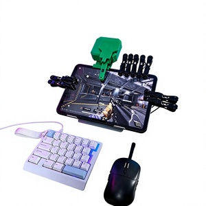 อะแดปเตอร์เมาส์คีย์บอร์ดสำหรับเล่น<span class=keywords><strong>เกม</strong></span>แบบแขนกลสำหรับแท็บเล็ต, ตัวควบคุมเกม FPS สำหรับอุปกรณ์เสริม<span class=keywords><strong>เกม</strong></span>เดลต้าฟอร์มือถือแอนดรอยด์ ไอโอเอส - Product Image 1
