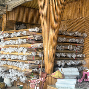 หลอดครึ่งไม้ไผ่สำหรับปลูกในร่มและตกแต่ง DIY - Product Image 3