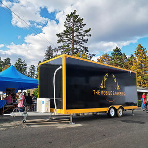 맞춤형 모바일 애완 동물 미용 트럭 트레일러 살롱 바 밴 가정용 사용 조건 식품 응용 프로그램 - Product Image 1