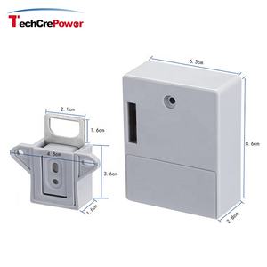 मूल पेटेंट प्लास्टिक सुरक्षा स्मार्ट डिजिटल विद्युत आरफिड कार्यालय डेस्क दराज के लिए अदृश्य कैबिनेट लॉक - Product Image 4