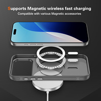 2025 nouveauté étui de charge magnétique pour iPhone 17 Pro Max 17 Pro 17 Air épaissi PC TPU armure Anti chute Transparent personnalisé