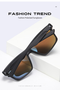 Éxito <span class=keywords><strong>de</strong></span> Ventas Gafas <span class=keywords><strong>de</strong></span> <span class=keywords><strong>Sol</strong></span> Polarizadas Deportivas Cuadradas para Hombre y <span class=keywords><strong>Mujer</strong></span> con Logo Personalizado para Regalo y Exteriores - Product Image 4