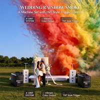Machine à fumée colorée 3500W avec effet lumineux DMX 512 pour mariage, DJ, scène, spectacle musical, fête de révélation du sexe, événement