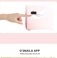 Imprimante à ongles mobile O2nails M1 3D professionnelle numérique pour ongles et fleurs, machine d'impression de vernis à ongles Artpro, investissement