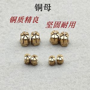 Furniture <b>Bolt</b> <b>M4</b> Brass External Hex Wood Fastener Right Hand Thread Modern Design - Product Image 5