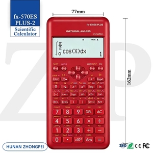 <span class=keywords><strong>Calculadora</strong></span> Científica Digital Fx-570ES PLUS-2 RE SKD PCB con 401 Funciones para la Escuela y Oficina, Fabricación OEM/ODM - Product Image 2