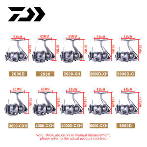 بكرة صيد جديدة أصلية من <span class=keywords><strong>DAIWA</strong></span> 23 EXCELER liter بكرة صيد 6bt/الغزل/من نوع salo/spining/salكاندر معدنية بكرة صيد في المياه - Product Image 5