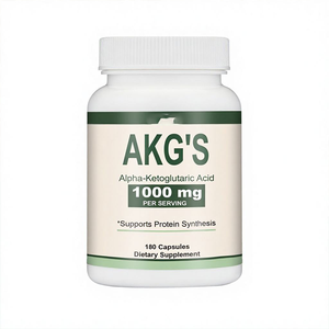 OEM Toptan Yüksek Saflıkta AKG'nin Alfa Ketoglutarik Asit Kapsülleri 1000mg Kapsül Takviyeleri Yetişkinler İçin Kas Gelişimini Destekler - Product Image 1