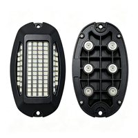 Kit de feux de roche RGBW 84 LED les plus récents avec module IP67 étanche, feux LED pour voiture, décoration sous le châssis