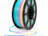 Filament PETG Candy Rainbow 1,75 mm 1 kg Résistant aux chocs, lot cohérent pour l'impression de pièces fonctionnelles en milieu agricole