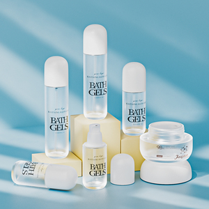 Bộ lọ thủy tinh mỹ phẩm cao cấp độc đáo 30ml 100ml 50g, lọ thủy tinh mờ dùng cho kem dưỡng da mặt, lotion - Product Image 1