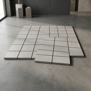 Metallic Color Glass Mix Marble Stone Cheap Price 30x30cm Mosaic Factory Square Kitchen Mosaics Backsplash Ceramic Wall Tiles - Product Image 1