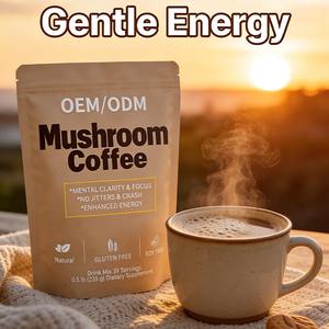 Poudre de café aux champignons pour adultes en gros |   Mélange d'Arabica Certifié Anti-Fatigue, Énergisant et Antioxydant, Personnalisable avec Logo, Vente en Gros - Product Image 2