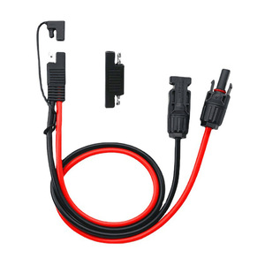 สายเคเบิลอะแดปเตอร์ MC4 เป็น SAE ยาว 1 เมตร ฉนวน PVC แกนทองแดง มาตรฐาน IP67 สำหรับเชื่อมต่อแบตเตอรี่รถยนต์ไฟฟ้า - Product Image 2
