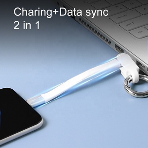 0.1M Chargeur rapide Multi Usb Data Charging <span class=keywords><strong>cordon</strong></span> mobile Câble magnétique c tressé - Product Image 2