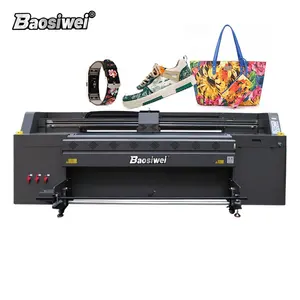 Baosiwei 2024 Eco-Solvent I3200 impresora de inyección de tinta 190m plotter de gran formato venta directa de fábrica