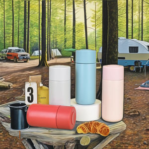 Bouteille isotherme en acier inoxydable à double paroi pour eau chaude, avec infuseur à thé, plusieurs couleurs, avec bouchon-couvercle – Vente en gros - Product Image 4