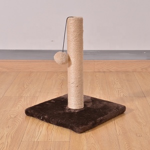 Grattoir d'arbres à chat en bois de carton de poteau à gratter d'animal familier d'intérieur écologique moderne - Product Image 6