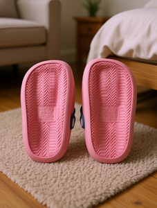 Pink Slippers Size 23-24 160MM Anti Slip EVA Sole Home Wear - Product Image 2