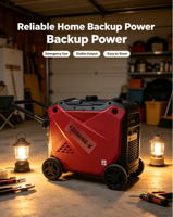 Générateur d'électricité à essence silencieux HOLFILL 12000ISE-X 9KW, générateur portable monophasé 9000W pour la maison et l'alimentation extérieure