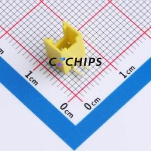 WAFER-HY2.0-2PWZ-H62 Wire-to-<b>Board</b> <b>Pin</b> Header Bent Lead Through Hole,P=2mm Connector 1x2P 2mm Right Angle Insert HY - Product Image 1