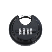 YH1808 combinaison de disque rond réarmable extérieure combinaison à 4 chiffres mot de passe cadenas de disque