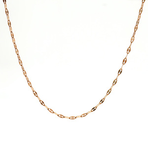 European American Minimalist Rose Gold Stainless Steel Clavicle Chain Geometric Design Daily Wear Unisex Fashion Body Chain - Product Image 5
