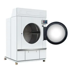 Коммерческое оборудование для стирки, энергосберегающая и Высокоэффективная автоматическая сушилка с регулятором влажности, сушильная машина 25 кг