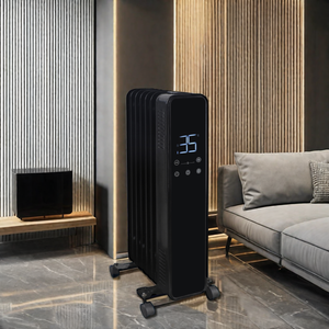 맞춤형 7-15 핀 오일 충전 라디에이터 히터 벽걸이 형 휠 가정용 더 빠른 워머 과열 보호 플라스틱 와이어 - Product Image 5