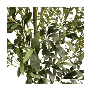 Trang trí nội thất cây cảnh cây nhựa cây Chậu vườn cảnh quan hiện đại tháo dỡ Faux Olive cây nhân tạo - Product Image 3