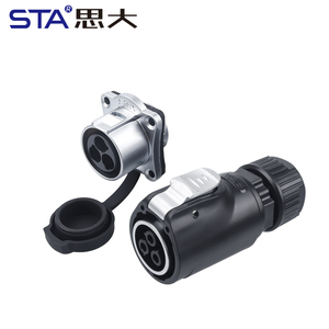 IP67 a prueba de agua LP24 enchufe de señal de aviación Industrial conector Circular pantalla LED potencia <span class=keywords><strong>2</strong></span> <span class=keywords><strong>3</strong></span> 4 10 12 19 24 núcleos - Product Image 1