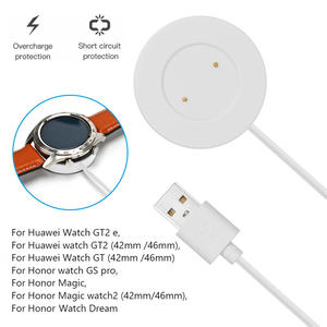 <span class=keywords><strong>2022</strong></span> para Huawei GT2 Smart Watch cargador cuna soporte de muelle de cobre puro 1M Cable magnético chaqueta de PVC Trenza para modelos de 42mm 46mm - Product Image 2