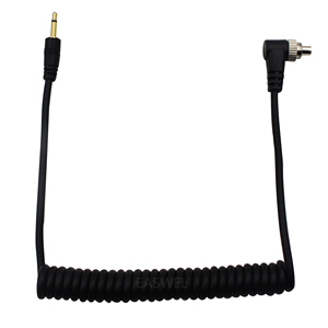 Cable de sincronización de PC MagiDeal de 2,5 mm a macho con bloqueo de tornillo para Canon 7D Nikon - Product Image 6