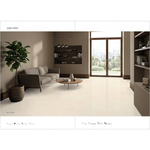 Azulejos de porcelana digital extra grandes con acabado brillante de 1200x1200 mm, antideslizantes para paredes y suelos. - Product Image 2