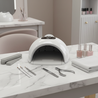 Lampe à LED professionnelle à écran tactile pour ongles, avec UV 365nm à séchage rapide, support mains libres pour une efficacité optimale en salon