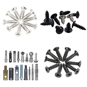 Viti autofilettanti in acciaio zincato di precisione PT da M1.2 a <span class=keywords><strong>M5</strong></span> per plastica, elementi di fissaggio per l'assemblaggio di ganci e molle - Product Image 2