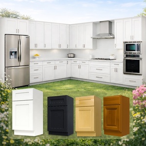 Armoires de cuisine en gros pour les entrepreneurs en rénovation |   Approvisionnement en gros disponible depuis l'usine du Vietnam |   Armoires de cuisine américaines - Product Image 1