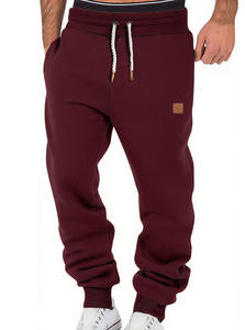 <span class=keywords><strong>Pantalon</strong></span> de survêtement décontracté pour homme, coupe ample, couleur unie, printemps-automne, pour le sport et le quotidien - Product Image 4