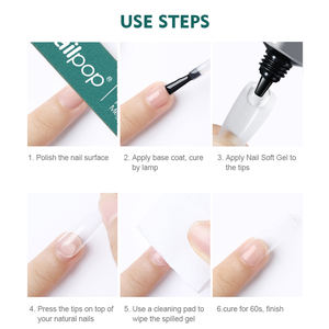 Nailpop 20g écologique UV Gel colle à <span class=keywords><strong>ongles</strong></span> personnalisable <span class=keywords><strong>faux</strong></span> <span class=keywords><strong>ongles</strong></span> pressage allongement conception non toxique colle à <span class=keywords><strong>ongles</strong></span> en gros - Product Image 6