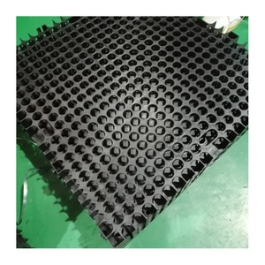 Cellule de drainage en PP pour <span class=keywords><strong>béton</strong></span>, certifiée CE, conforme ASTM, 50x50cm, en plastique, pour la collecte des <span class=keywords><strong>eaux</strong></span> de pluie dans les jardins, parcs, sous-sols et toitures modernes - Product Image 4