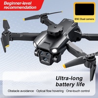 Drone RC 4DRC V52 avec évitement d'obstacles, caméra HD 480P, WiFi FPV, quadricoptère pliable, maintien d'altitude, vol stable, jouet aérien