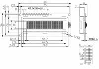 TFT 1602A 5V Blau-Gelbgrüner Bildschirm mit IIC/I2C Weißer Code Hintergrundbeleuchtung 16x2 TFT-Monitor-Modul LCD1602