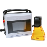 Machine de codage portable à laser fibre IPS-LH830B 30W pour gravure sur métal, pneus, plastique, date et logo